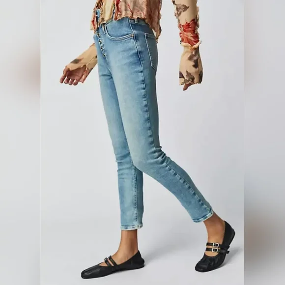 We The Free 'Skyline' High Rise Skinny Jean size25 Hayley Blue - Picture 5 of 12